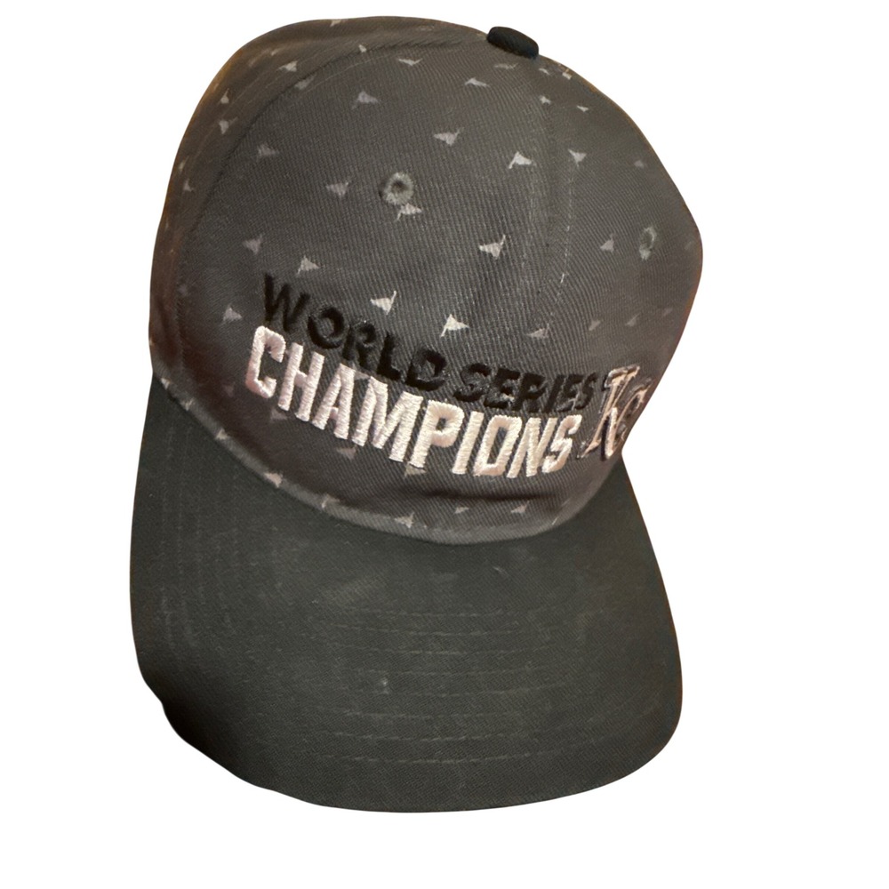 Nike Kansas City Royals 2015 World Series Champions Snapback Hat Black Mens MLB